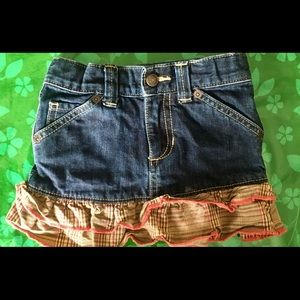 Toddler girls summer skirt